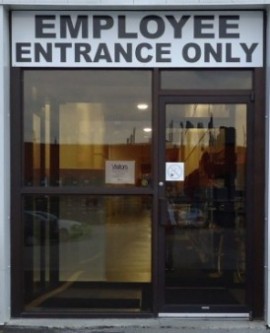 GH Manufacturing Employee Entrance
